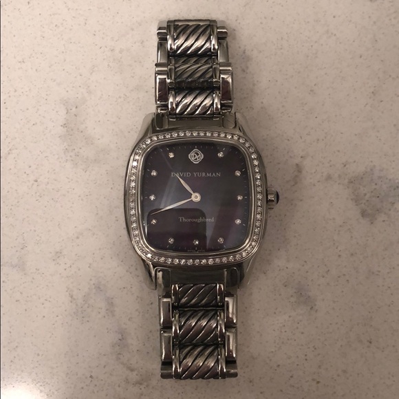 David Yurman Accessories - Authentic David Yurman Thoroughbred Ladies Watch.